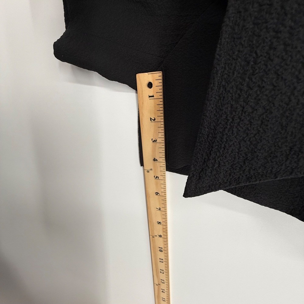 Calvin Klein Shorts Romper 4 Black Sleeveless Tie Waist Belted Jumper Elegant - Picture 5 of 8